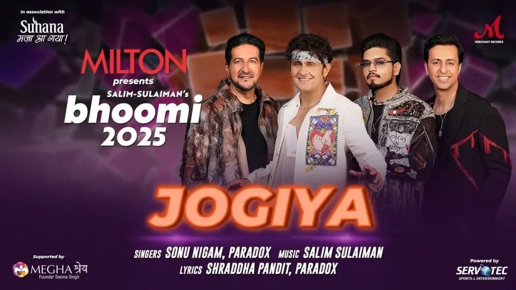 Jogiya Song LYrics - Sonu Nigam, Paradox 2025